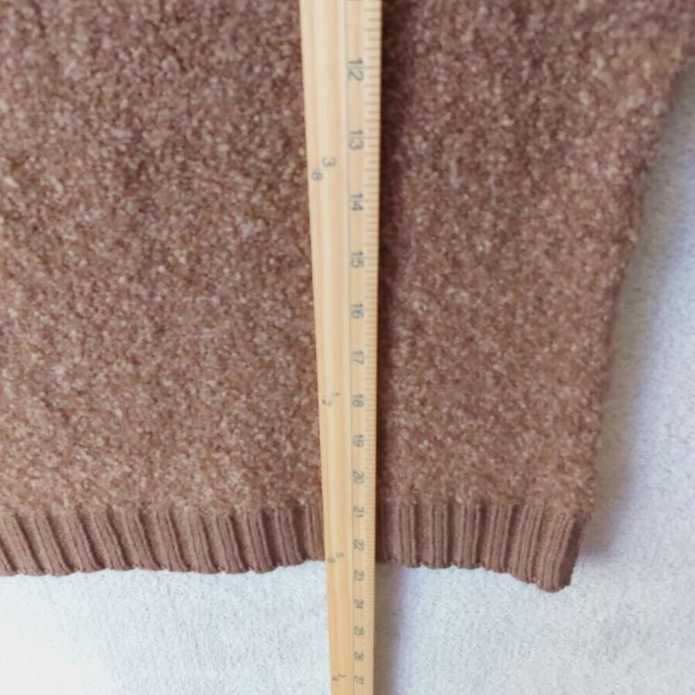 Moda International Pullover Womens Large Wool Blend Teddy Bear Chunky Sweater - Picture 8 of 9